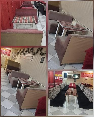 Restoran mebeli: Kafe restoran uçun divan desti 10dest var *bir dest 150₼* Destə 2divan — 1