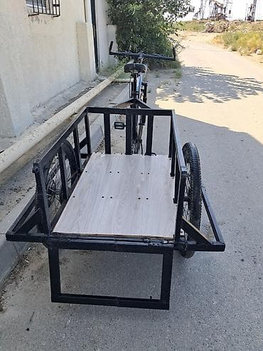 saft: Yükdaşıma üçün üçtəkərli kargo velosipedi əla vəzyətdədir təzə — 8
