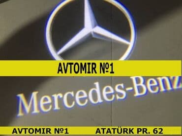 led isiqlar qiymeti: "mercedes" qapı logo işığı bundan başqa hər növ avtomobi̇l — 1