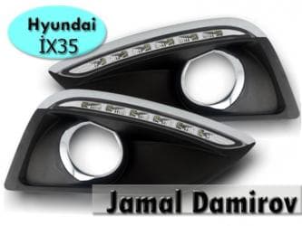 ayaq altı işıqlar: Led drl hyundai ix35. Mallar yoxlanılıb tehvil verilir və geri — 1