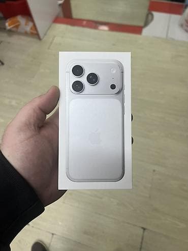 IPhone 17 Pro, 256 GB, Ağ, Face ID