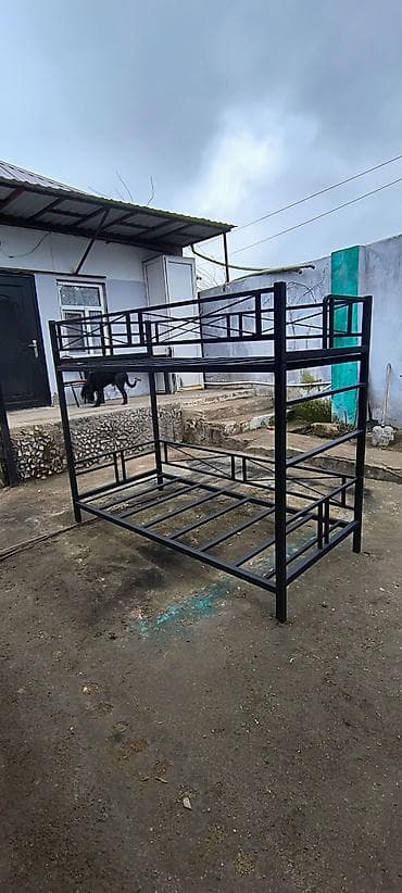 az xeritesi: Oğlan və qız üçün, Çarpayı, Matrassız, Siyirməsiz, Dəmir — 4