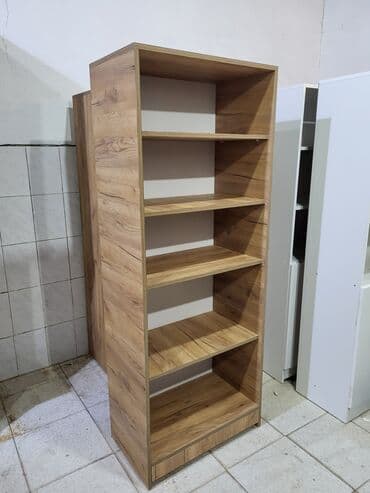 bərbər şkafı: Refler Yenidir hundurluk 180 sm en 80 sm derinlik 40 sm umvan — 1