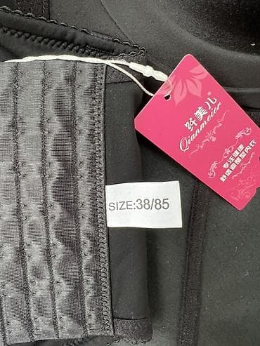 Qara rəngdə büstqalterli shapewear/bodice korset - Model: strapless — 6