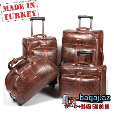 Deri camadan. Кожаный чемодан Продажа чемоданов в Баку.Доставка и