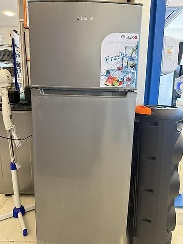 ssd satilir: Eltek iki qapılı soyuducu - Rəng: gümüş (inox effektli korpus) - — 1
