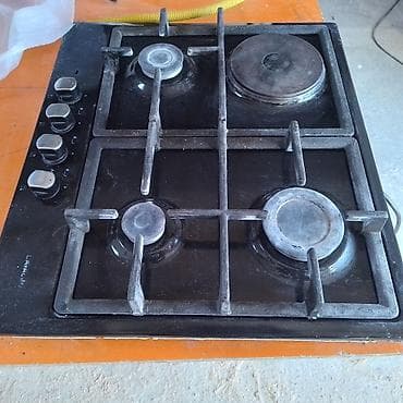 Plitələr və bişirmə panelləri: Qarışıq sobası Quraşdırılan, 4 gözlü — 1