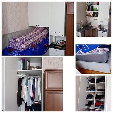 ders çalışma masası: Oğlan və qız üçün, Təknəfərlik çarpayı — 1