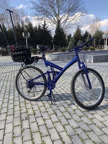 velosipedlər trek: Mavi rəngli dağ velosipedi Almanya istehsalı - Çərçivə — 3