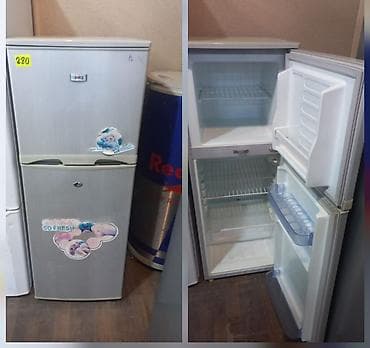 mini proektor: 2 qapılı Orvica Soyuducu Satılır, rəng - Gümüşü — 1