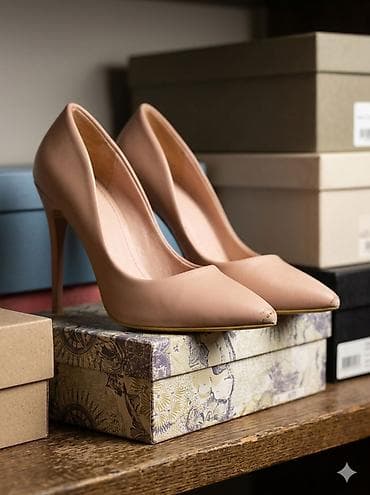 Məhsul: Qadın klassik tufli - Model: Şpilka dabanlı, sivri burun - — 1