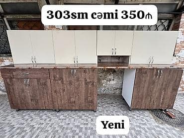 *YENİ Metbex mebeli SATILIR*‼️ Hazır əldədir Qiymet 350 manat Olcusu