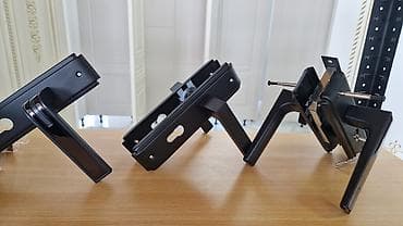 3 d kalemi: Daxili qapılar üçün dekorativ qapı tutacağı dəsti - Müasir minimal — 4