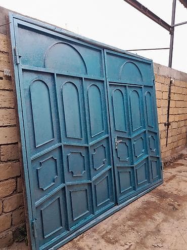 lis dəmir: Dəmir Həyət darvazası, Mexaniki, Qapı ilə, rəng - Mavi, Kredit yoxdur — 4