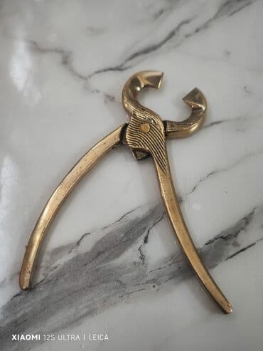 qənd qıran: Qədimi qəng qıran Bürünc ideal vəziyyətdədir Винтажные кусачки для — 2