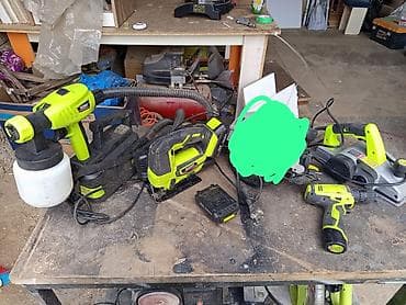 Universal elektrik alətləri dəsti Təsvir: - Boya püskürdücü (şlanqlı