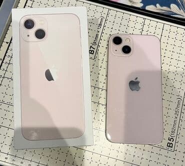 Аудиотехника: IPhone 13, 128 ГБ, Розовый, Face ID — 1