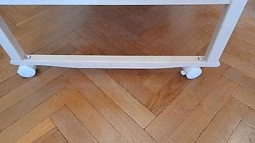 Uşaq mebeli: Oğlan və qız üçün, İşlənmiş, Dördbucaq, Beşik, Dəstsiz, Matras ilə, Yellənmə mexanizmsiz — 5