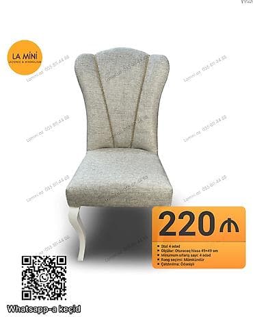 LA MİNİ – Laconic &amp; Minimalism dizaynlı yumşaq stul - Model