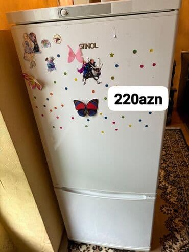 Mətbəx texnikası: 2 qapılı Stinol Soyuducu Satılır, rəng - Ağ — 1