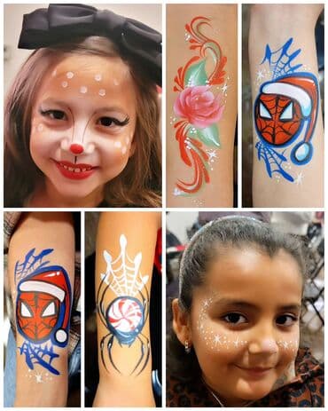 Gözəllik Salonları: Üz boyama xidməti Rəngarəng və yaradıcılıq dolu üz boyama ilə — 5