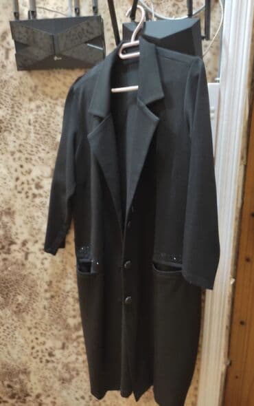 Palto, 3XL, rəng - Qara