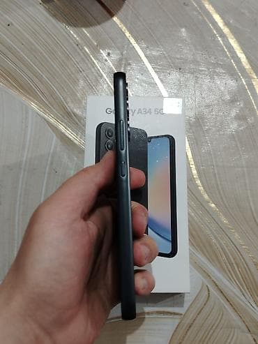 samsunq telefon: Samsung Galaxy A34 5G, 128 GB, rəng - Qara, İki sim kartlı — 9