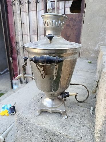 İşlənmiş Elektrik Samovar, 3 l, Ünvandan götürmə lalafo.az -da İşlənmiş Elektrik Samovar, 3 l, Ünvandan götürmə