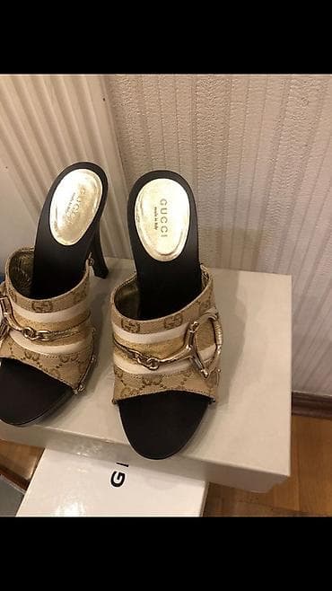 cucci: Gucci qadın sandaleti – orijinal italyan istehsalı - Model: Gucci — 7