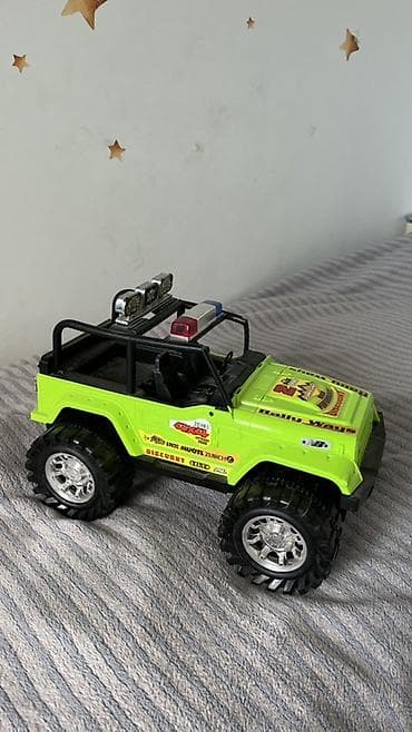 ucuz usaq oyuncaqlari: Uşaqlar üçün oyuncaqlı off-road jip maşın modeli - Parlaq yaşıl — 1