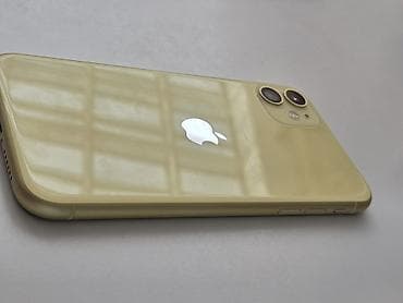 electronics iphone: IPhone 11, 64 GB, Sarı, Barmaq izi, Face ID — 2