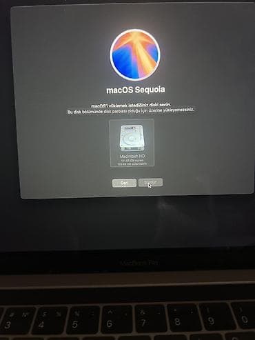 hard disk: Apple MacBook, 13.3 ", Intel Core i5, < 128 GB — 4