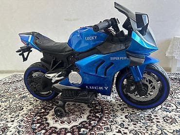 Uşaq üçün elektrik motosikleti – “LUCKY Super Power” sport dizayn