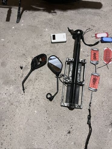 balıq tor: Velosiped – dağ/şəhər tipli, qırmızı rəng. Xüsusiyyətlər: - Güclü — 6