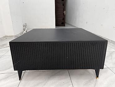 Kvadrat masa, Açılmayan, Təkərsiz, Mat laminat — 6