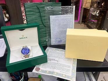 orient saat: Qol saatı, Rolex, rəng - Göy — 7