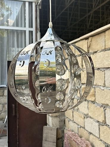 first home tekstil: Çılçıraq, 1 lampa, Metal — 3
