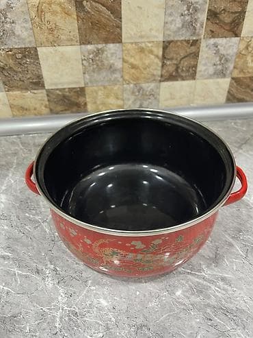 Посуда для готовки: Кастрюля, цвет - Красный — 3