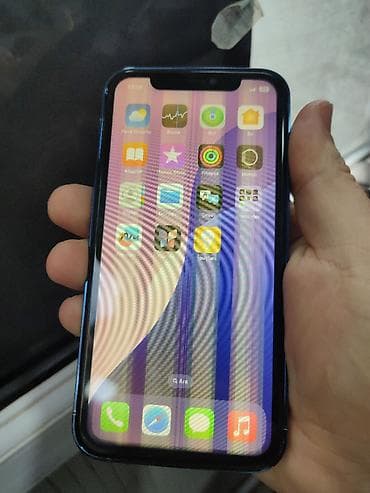 apple usb: IPhone 11, Jet Black, Qırıq — 2