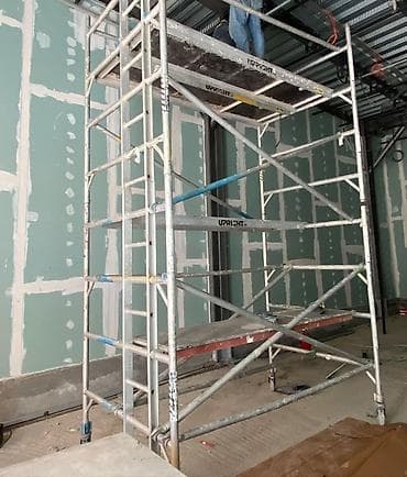 tikinti malari: Tikinti və təmir işləri üçün hərəkətli skafold (lesa) və modul — 9