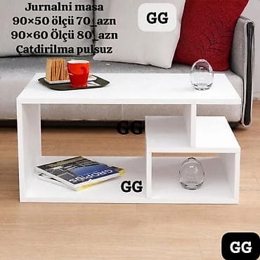 sade mebeller: Düz masa, Açılmayan, Təkərsiz, Laminat, Zəmanətsiz, Pulsuz quraşdırılma — 1