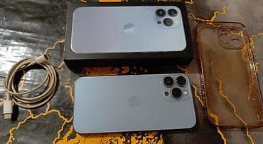 iphone qiymet: IPhone 13 Pro, 512 GB, Sierra Blue, Simsiz şarj — 4