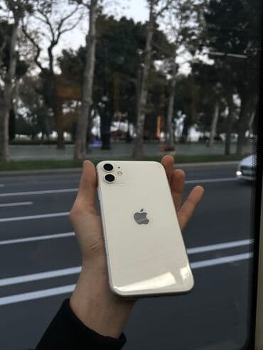 iphone se 4 qiymeti: IPhone 11, Ağ, Face ID — 1