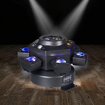 lazer bosch: 6-Gözlü Peşəkar Səhnə İşığı (Bee Eye) Həm lazer, həm də rəngli LED — 2