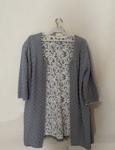 qadın jaketi: Sviter, Valentino, S, rəng - Boz — 2