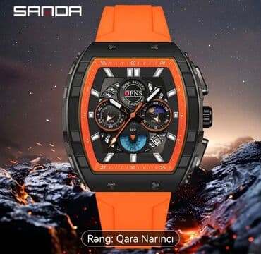 Qol saatı, rəng - Narıncı