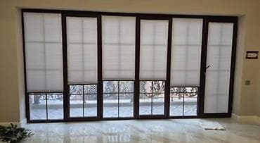 jalyuz: Zebra pərdə – zolaqlı günbəz sistemi - İkiqat zolaqlı struktur — 9