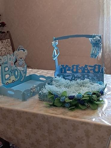 Декор и оформление: Oğlan uşağının doğumu və ya “baby shower” mərasimi üçün dekorativ — 3