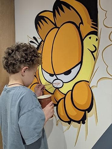 deniz şekli: Divar rəsimlərinin çəkilməsi🎨 Qiymət rəsmə və onun ölçüsünə uyğun — 1