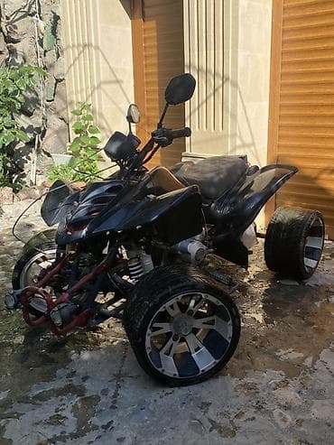 kardan valı: Kvadrosikl (ATV) – 4 təkərli, yol və off-road üçün. Xüsusiyyətlər: - — 3